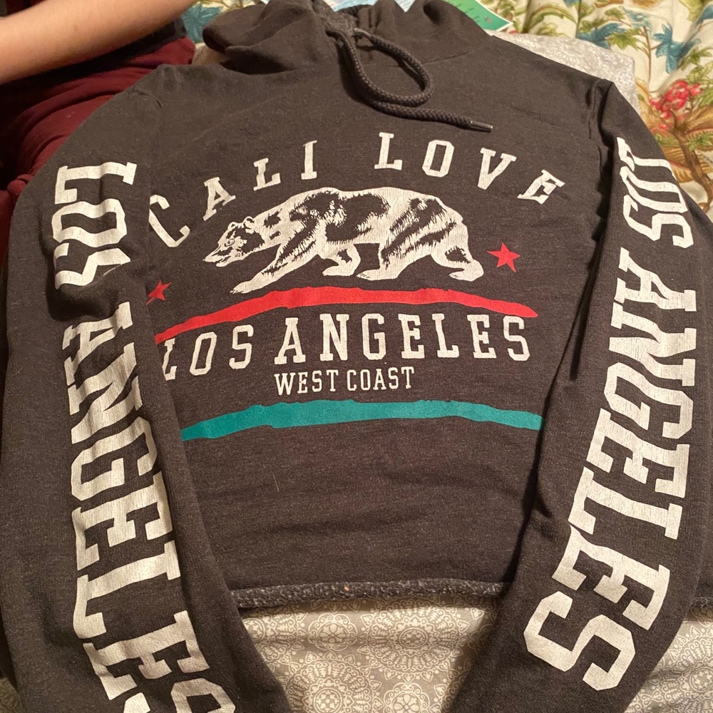 Crop hoodie